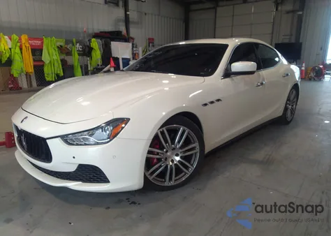 2014 Maserati Ghibli S Q4 z USA, uszkodzony, nr VIN ZAM57RTA2E1089125